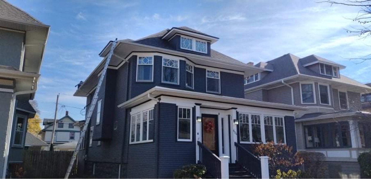 Aluminum Gutter Installation in Chicago, IL Enriquez Gutter