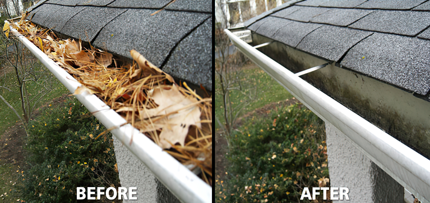 Gutter Cleaning in Skokie Illinois