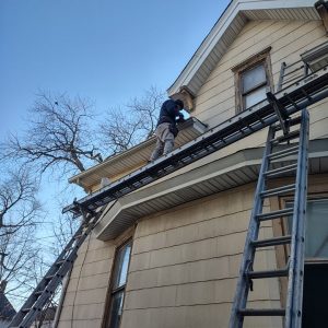 Repair soffit in chicago
